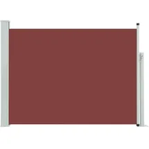 vidaXL Seitenmarkise 120 x 500 cm Braun Polyester