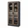 Jan Nowak AMELIA Aktenschrank 185 x 90 x 40 cm Anthrazit/Nussbaum