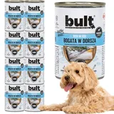 30x400g Hundefutter Bult Fisch Nassfutter getreidefrei hoher Fleischanteil Dose