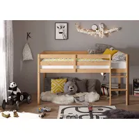 Stella Trading Hochbett Keni 90 x 200 cm Kiefer