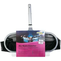 Planet Pool Profi Bodenkescher schwarz/silber