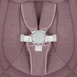 lionelo BLOSSOM Elektrische Babywippe bis zu 9 kg Babyliege Verstellbare Rückenlehne Natürliches Schaukeln 5 Geschwindigkeiten Ergonomischer Sitz Bluetooth-Fernbedienung, 5 Melodien