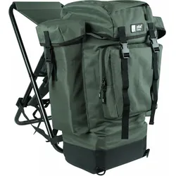 Angelrucksack mit Stuhl Rucksackstuhl Angeln und Camping 52x49x30cm EINHEITSGRÖSSE