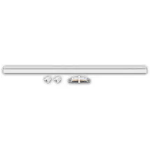 Briloner LEUCHTEN Schienensystem-Schienen "RAIL", weiß matt, B:3,4cm H:1,9cm L:75,22cm, Stromschienensysteme, Stromschiene 0,75 m Weiß Schienensystem Rail Wohnzimmer Büro Küche