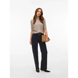 Vero Moda VMDOFFY 2/4 O-Neck Button Cardigan Braun L