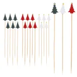 OEM Cocktailspieße 13 cm Holz Weihnachtsbaum