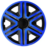 NRM Radkappe Action Doublecolor, 16 in Zoll, (1-St) 16'' Radkappe 1 Stück blau|schwarz
