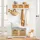 SoBuy Schuhbank 71 x 43 x 35 cm weiß / weiß
