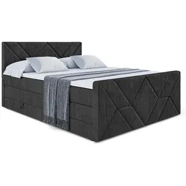 altdecor Barwa-Z King 160 x 200 cm H3/H4 Schwarz