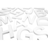 Grand Decor - 3D Buchstaben pu stoßfest 200mm Höhe a bis z:o - 190 mm