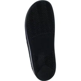 Finn Comfort Amalfi Herren Clogs Hausschuhe Pantoffel dunkelblau Nubukleder - 44