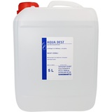 Sanismart 4 x Aqua Dest 5 L destilliertes Wasser