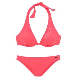 VENICE BEACH Bügel-Bikini, Damen coral, Gr.40 Cup F,