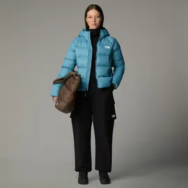 The North Face Damen Funktionsjacke W HYALITEDWN HDIE, Größe S in Blau ALGAE BLUE