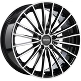 CARMANI 24 Karl 8,0 x 19 5 x 112 ET43 Schwarz Poliert