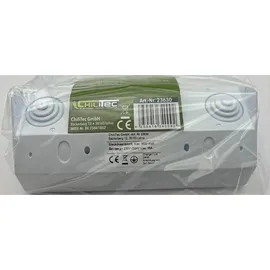 ChiliTec Schuko-Steckdose 3-fach Weiß 2 St.