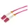 Tecline LWL Patchkabel HD 50/125μm Multimode OM4-Faser LC Duplex Stecker/Stecker - Kabel (30 m), Netzwerkkabel