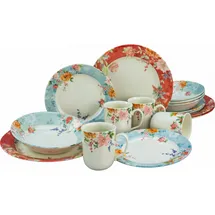 CreaTable CreaTable, Geschirrset, Crimson (16 Stück)