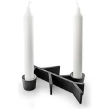eva solo Kerzenhalter Twig Aluminium Schwarz