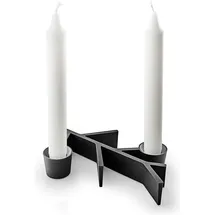 eva solo Kerzenhalter Twig Aluminium Schwarz