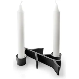 eva solo Kerzenhalter Twig Aluminium Schwarz