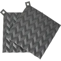 RIG-TIG Topflappen Hold-On 2er-Set, Grau