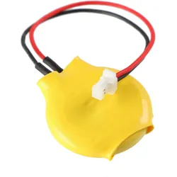 AccuCell CMOS Batterie CR2025 mit Stecker Backup Lithium Batterie