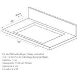 oranier küchentechnik gmbh Oranier Kochfeldabzug mit Induktion 78 cm EEK A 7,0 kW KFA390