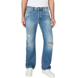 Pepe Jeans für Herren. PM207964 Jeans Loose Distressed blau (36/32), Lässig, Baumwolle, Denim, Nachhaltig