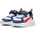 Lite AC Kinder Weiß/Fierce Red/Persian Blue 25