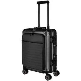 Travelite Next 4-Rollen Cabin 55 cm / 41 l schwarz/ grau