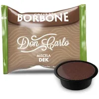 CAFFÈ BORBONE DON CARLO - ENTKOFFEINIERT - Box 50 A MODO MIO KOMPATIBLE KAPSELN