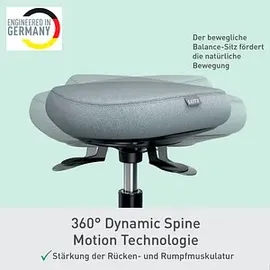 Leitz Hocker Ergo Active 65770095 grau mit 15 Euro CashBack