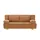 Nils Olsen Schlafcouch Mikrofaser 2-Sitzer Braun