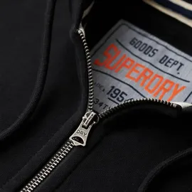 Superdry Essential Logo Sweatjacke Herren Schwarz S