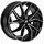 ALUTEC München ADX.02 7,5 x 18 4 x 108 ET45 Diamant Schwarz Poliert