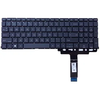 Laptop-Tastatur für HP ProBook 450 G8 455 G8, Schwarz, US-Layout, ohne Hintergrundbeleuchtung, Schwarz
