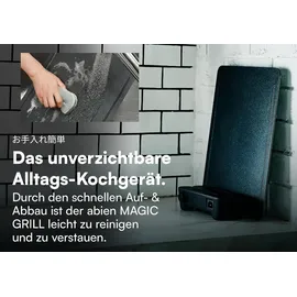 abien Magic Elektrogrill 950W schwarz