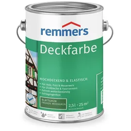 Remmers Deckfarbe 2,5 l moosgrün seidenmatt