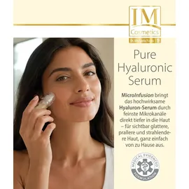 Genius IM Cosmetics MicroInfusion Pure Hyaluronic Set 4-tlg. 2-Fach Hyaluronsäure & Peptide für die natürliche Kollagenproduktion - Dr. Michaela...