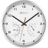 Miraval Funkwanduhr Thermo-/ Hygrometer - 4-MV6684-1