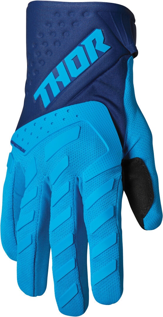 Thor Spectrum Touch Motorcross handschoenen, blauw, XS Voorman