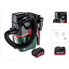 Metabo AS 18 L PC Compact + 1 x 8,0 Ah