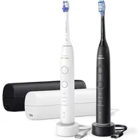 Philips Sonicare 7100 Series HX7429/02 + 2. Handstück Schwarz/Weiß