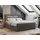MKS Boxbett, GOLD-5 Led, 160/200 Dunkelgrau Velvet - H4