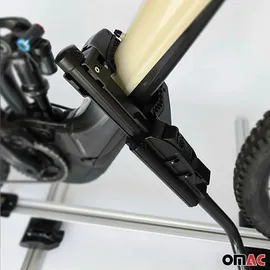 Omac Fahrradträger Farad P-Style Dachfahrradträger bis 25 kg ABE Stahl 2tlg