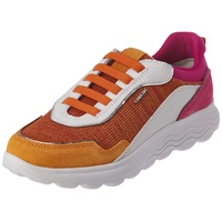 GEOX Damen D Spherica D Sneakers, Orange Fuchsia, 38 EU