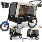 Kesser Boxer 3-in-1 Hundebuggy & Jogger beige