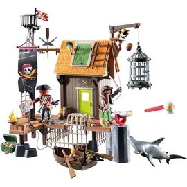 Playmobil Pirates Piratenhafen mit Seeräuber-Gefängnis