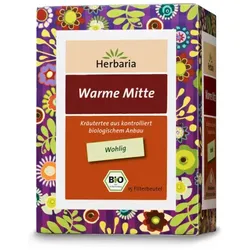 Herbaria Warme Mitte Tee bio (15Btl)